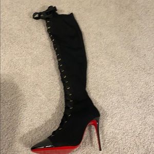 🆕 Christian Lou boutin HIGH BOOTS